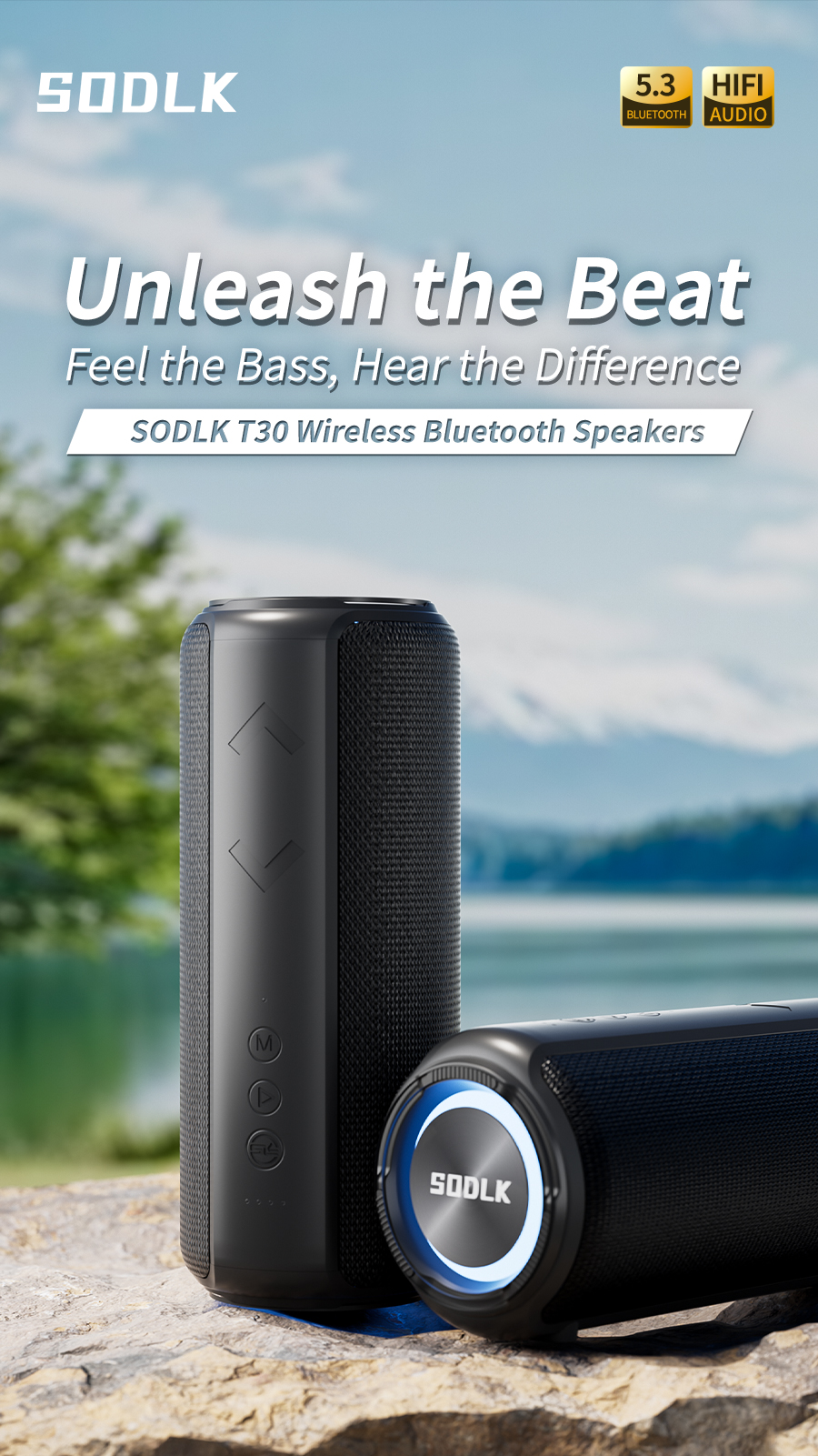T30 60W Wireless IP67 Waterwoofer speaker(图1) t30_01.jpg