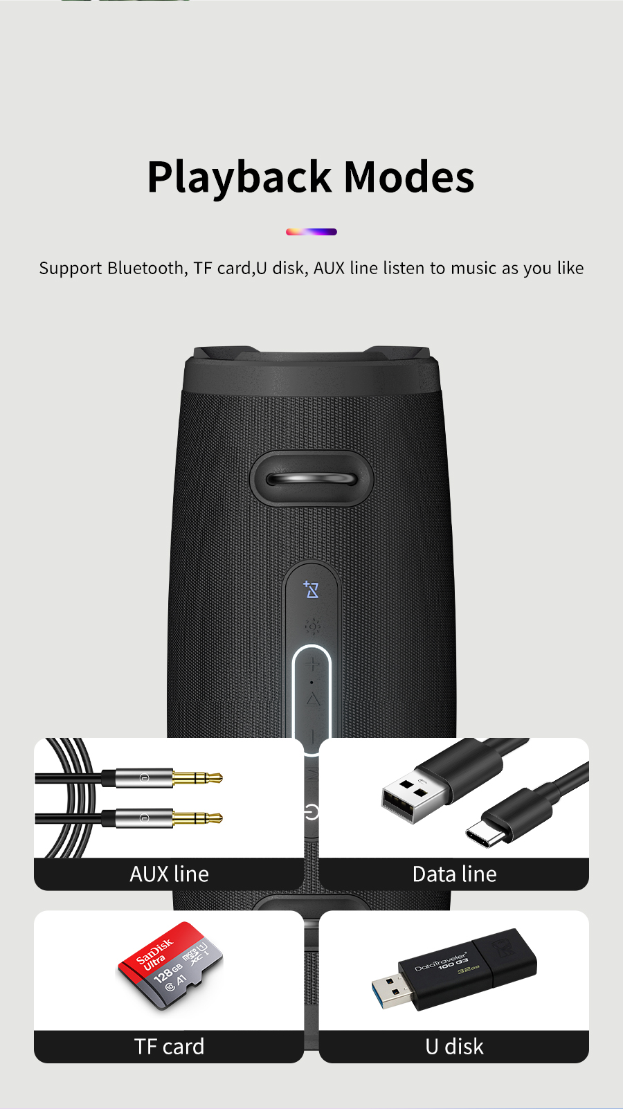 Column Bass wireless speaker T90K(图6) T90K (8).jpg